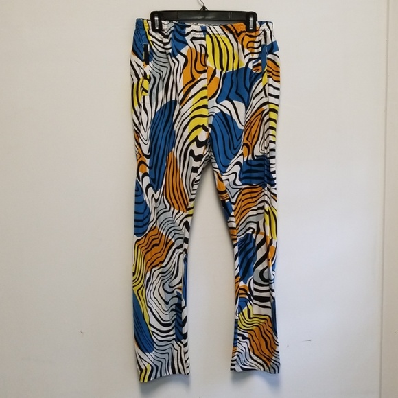 A.P.C Multi Color Animal Print Pants - Picture 2 of 7